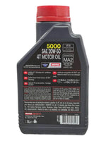 Cargar imagen en el visor de galería, Aceite de Motor Motul 20W50 Semisintetico 5000 4 Tiempos-Mundimotos