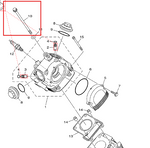 Cargar imagen en el visor de galería, Tornillo de Cilindro A (08X190) Libero 110 Yamaha Original (1 Unidad) - Mundimotos