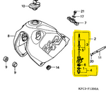Cargar imagen en el visor de galería, Llave de Gasolina XL 125 - XL 185 Genérico Chino