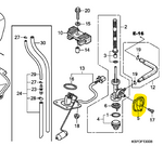 Cargar imagen en el visor de galería, Perilla para Llave de Gasolina CBF 150 Honda Original