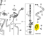 Load image into Gallery viewer, Perilla para Llave de Gasolina CBF 125 Honda Original