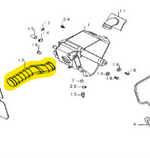 Cargar imagen en el visor de galería, Manguera para Filtro de Aire ECO 100 - SPLENDOR 100 Honda Original
