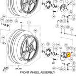 Load image into Gallery viewer, TVS SINFIN VELOCIMETRO TVS100