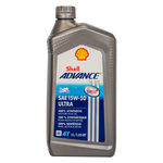 Load image into Gallery viewer, Shell Advance 15W50 Semi-Synthetic Ultra 4-Stroke Engine Oil