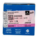Cargar imagen en el visor de galería, Bombillo de Stop (12V-10/5W) Boxer 100 Bajaj Original