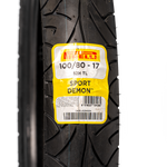 Cargar imagen en el visor de galería, Llanta Pirelli 100/80-17 SPORT DEMON Delantera Sellomatic - Mundimotos