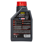 Load image into Gallery viewer, Motul 20W50 Semi-Synthetic 5000 4-Stroke Engine Oil