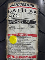 Cargar imagen en el visor de galería, Llanta Bridgestone Battlax CS1 110/70-13 48P TL Delantera | Mundimotos