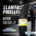 Load image into Gallery viewer, LLANTA 90/90-21 MT60 PIRELLI - Mundimotos