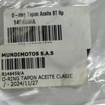 Cargar imagen en el visor de galería, O-ring 22X3 Tapón Drenaje Aceite Classic 350 Meteor 350 Hunter 350 Royal Enfield Original