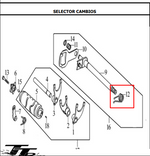 Cargar imagen en el visor de galería, RESORTE EJE CAMBIOS CR5 ORIGINAL - Mundimotos