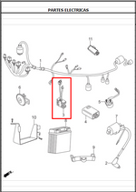 Cargar imagen en el visor de galería, REGULADOR RECTIFICADOR CR5/TTR/TTX ORIGINAL - Mundimotos