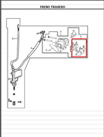 Cargar imagen en el visor de galería, Pastilla freno tras Akt Ttx180 original - genuine parts - Mundimotos