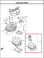 Cargar imagen en el visor de galería, CILINDRO CTO 125 13MM CGR NKD/TT ORIGINAL - Mundimotos