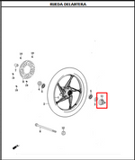 Cargar imagen en el visor de galería, SENSOR VELOCIMETRO EVO R3 ORIGINAL - Mundimotos