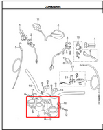 Load image into Gallery viewer, HORQUILLA SUPERIOR TTR125/150 ORIGINAL - Mundimotos