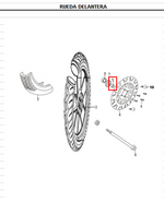 Load image into Gallery viewer, TORNILLO DISCO (4) TTR125/150 ORIGINAL - Mundimotos
