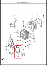 Cargar imagen en el visor de galería, ORING CULATIN JET4/DYNM>12 ORIGINAL - Mundimotos
