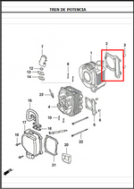 Cargar imagen en el visor de galería, EMPAQUE CILINDRO JET4/DYNM>12 ORIGINAL - Mundimotos