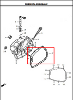 Cargar imagen en el visor de galería, EMPAQUE CLUTCH EVO125/150NE ORIGINAL - Mundimotos