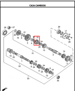 Cargar imagen en el visor de galería, PINON ES 3RA 28T NE150/TTR150 ORIGINAL - Mundimotos