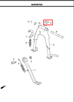 Cargar imagen en el visor de galería, CAUCHO GATO CENTRAL NKD/SL ORIGINAL - Mundimotos