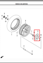 Cargar imagen en el visor de galería, DISCO FRENO FR DYNAMIC ORIGINAL - Mundimotos