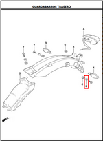 Load image into Gallery viewer, BUJE GUARDABARRO RR NKDR ORIGINAL - Mundimotos