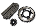 Cargar imagen en el visor de galería, KIT SPROKET 14/36 AK110 CHINO - Mundimotos