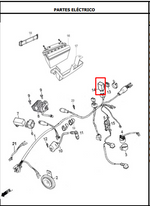Cargar imagen en el visor de galería, FLASHER AK125S-SL-NKD ORIGINAL - Mundimotos