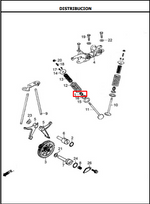 Load image into Gallery viewer, RETEN VALVULA AK125/200/TT/TTR ORIGINAL - Mundimotos