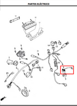 Cargar imagen en el visor de galería, RELAY MOTOR ARRANQUE AK125 ORIGINAL - Mundimotos