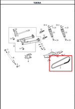Cargar imagen en el visor de galería, KIT ARRASTRE 14/40 EVOR3-125/150 ORIGINAL - Mundimotos