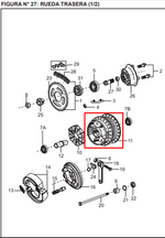 Cargar imagen en el visor de galería, CAMPANA RR PULSAR/WIND/Boxer bm ORIGINAL - Mundimotos