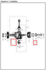 Cargar imagen en el visor de galería, CUNAS CIGUENAL RH BOXER/BYK ORIGINAL - Mundimotos