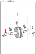 Cargar imagen en el visor de galería, CUNAS CIGUENAL RH BOXER/BYK ORIGINAL - Mundimotos