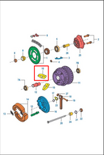 Load image into Gallery viewer, CAUCHO CAMPANA (4) BOXER/DISCOVER 100 ORIGINAL - Mundimotos