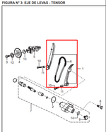 Cargar imagen en el visor de galería, KIT GUIA CADENILLA BOXER/PLATINOPP ORIGINAL - Mundimotos