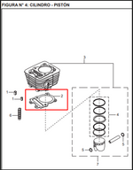 Cargar imagen en el visor de galería, KIT MEDIO EMPA. BOXER/PLATINO 100 ORIGINAL - Mundimotos