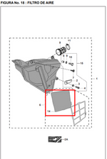 Cargar imagen en el visor de galería, FILTRO AIRE PULSAR ORIGINAL - Mundimotos