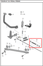 Cargar imagen en el visor de galería, KIT VARILLA FRENO PULSAR/DISCOVER ORIGINAL - Mundimotos