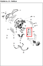 Cargar imagen en el visor de galería, KIT TORNILLO SOPORTE FAROLA PULSAR ORIGINAL - Mundimotos