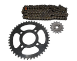 Cargar imagen en el visor de galería, KIT ARRASTRE 15/43 PUL 135 428-130 ORIGINAL - Mundimotos