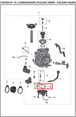 Cargar imagen en el visor de galería, KIT ORING NS 200 ORIGINAL - Mundimotos
