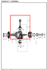 Load image into Gallery viewer, Ciguenal bajaj PULSAR 200 NS original - genuine parts