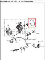 Load image into Gallery viewer, ORING PLATINOO BOBINA BOXER/CALIBER ORIGINAL - Mundimotos