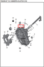 Cargar imagen en el visor de galería, ORING TAPON OIL NS 200 ORIGINAL - Mundimotos
