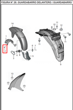 Load image into Gallery viewer, TORNILLO PARRILLA BM100 ORIGINAL - Mundimotos