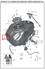 Cargar imagen en el visor de galería, TORNILLO GUARDABARRO FR 200 NS ORIGINAL - Mundimotos