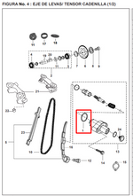 Cargar imagen en el visor de galería, ORING TENSOR CADENILLA BOXER/CALI ORIGINAL - Mundimotos